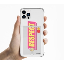 [TryCozy] 타이포 클리어 에어쿠션 카드젤리케이스