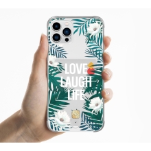 [TryCozy] 트로피컬플로랄 클리어 에어쿠션 카드젤리케이스