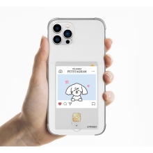 [TryCozy] 펫스타그램 클리어 에어쿠션 카드젤리케이스