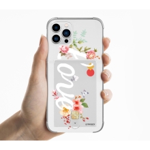 [TryCozy] 플라워타이포 클리어 에어쿠션 카드젤리케이스