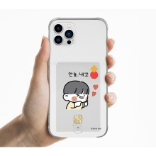 [Silver Bell]실버벨 뽀시래기 시즌4 클리어 에어쿠션 카드젤리케이스