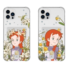 [Anne]빨강머리앤 꽃과앤 클리어 에어쿠션 카드젤리케이스