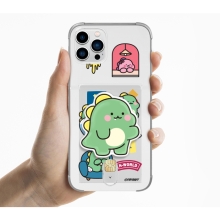 [TryCozy] 리틀티노 패치 에폭시톡 클리어 에어쿠션 카드젤리케이스