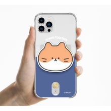 [TryCozy] 야옹이 투게더 에폭시톡 클리어 에어쿠션 카드젤리케이스