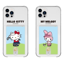 [Sanrio]산리오 캐릭터즈 골프 클리어 에어쿠션 카드젤리케이스