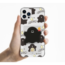 [TryCozy] 유령 굿나잇 에폭시톡 클리어 에어쿠션 카드젤리케이스