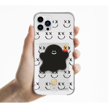 [TryCozy] 유령 패턴시리즈 에폭시톡 클리어 에어쿠션 카드젤리케이스