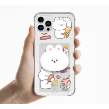 [TryCozy] 바니 데일리 에폭시톡 클리어 에어쿠션 카드젤리케이스