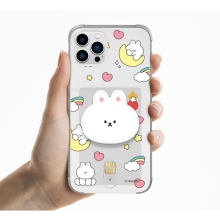 [TryCozy] 바니 드림 에폭시톡 클리어 에어쿠션 카드젤리케이스