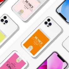 [TryCozy] 타이포컬러 클리어 에어쿠션 카드젤리케이스