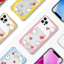 [TryCozy] 숨바꼭질 바니 클리어 에어쿠션 카드젤리케이스