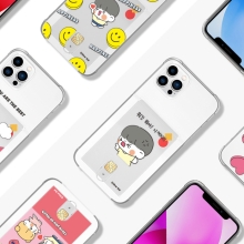 [Silver Bell]실버벨 뽀시래기 시즌9 클리어 에어쿠션 카드젤리케이스