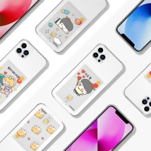 [Silver Bell]실버벨 뽀시래기 시즌10 클리어 에어쿠션 카드젤리케이스