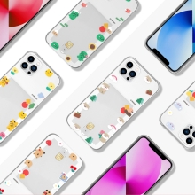 [TryCozy] 동물꽃 프레임 클리어 에어쿠션 카드젤리케이스