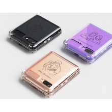 [TryCozy] 갤럭시Z플립시리즈 투명범퍼케이스 커플라인