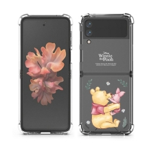 디즈니 곰돌이 푸 스토리 갤럭시Z플립시리즈 투명범퍼케이스