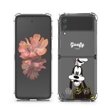 디즈니 구피 갤럭시Z플립시리즈 투명범퍼케이스