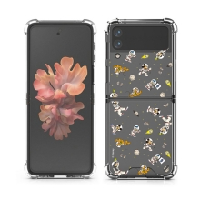 디즈니 우주비행사 갤럭시Z플립시리즈 투명범퍼케이스