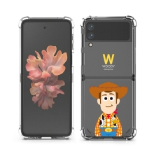 디즈니 토이스토리 이니셜 갤럭시Z플립시리즈 투명범퍼케이스