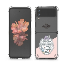 디즈니 프린세스 빈티지 갤럭시Z플립시리즈 투명범퍼케이스