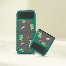 [TryCozy] 갤럭시Z플립시리즈 투명범퍼케이스 숨바꼭질 리틀티노