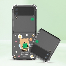 [TryCozy] 꿀벌 쿼카 갤럭시Z플립시리즈 투명범퍼케이스