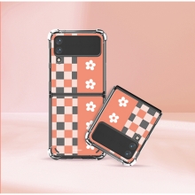 [TryCozy] 플라워하프 갤럭시Z플립시리즈 투명범퍼케이스