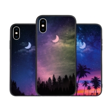 [TryCozy] 밤하늘달 홀로그램 미러범퍼케이스