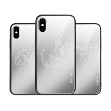 [TryCozy] 라인애니멀 미러범퍼케이스