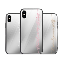 [TryCozy] 파스텔레터링 미러범퍼케이스