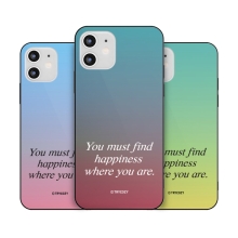 [TryCozy] 그라데이션 홀로그램 미러범퍼케이스