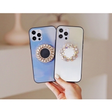 [TryCozy] 미러 큐빅 스마트톡 홀로그램 미러범퍼케이스