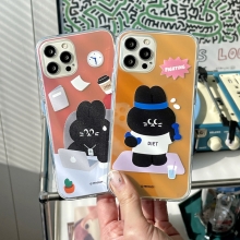 [TryCozy] 블랙래빗 버킷리스트 오로라 하프미러케이스