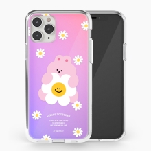 [TryCozy] 동물 데이지 오로라 하프미러케이스