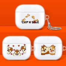 FTL 디즈니 칩앤데일 에어팟3 클리어 케이스