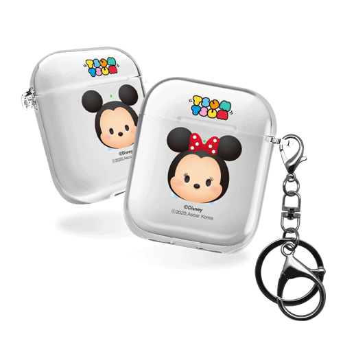 디즈니 썸썸 에어팟1,2세대 클리어케이스