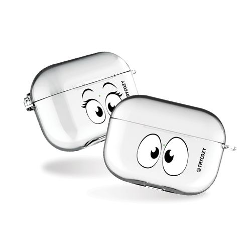 빅아이즈 에어팟프로/에어팟프로2 클리어케이스