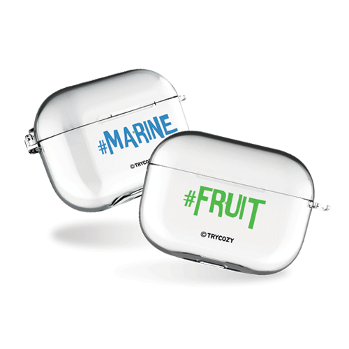 손글씨 에어팟프로/에어팟프로2 클리어케이스