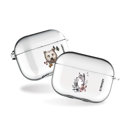 타투 에어팟프로/에어팟프로2 클리어케이스