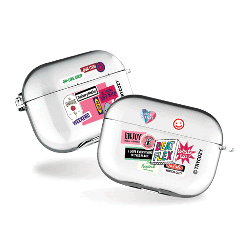 패치시리즈 에어팟프로/에어팟프로2 클리어케이스