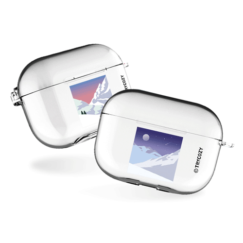 마운틴뷰 에어팟프로/에어팟프로2 클리어케이스