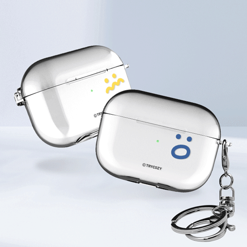 와글와글 에어팟프로/에어팟프로2 클리어케이스