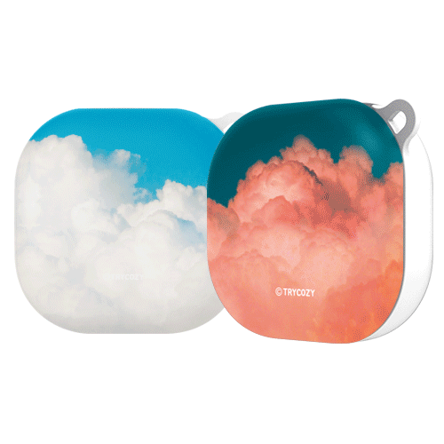 버즈라이브/버즈프로/버즈2/버즈2프로 하드케이스 구름