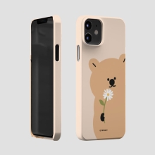 [TryCozy] 쿼카 플라워 3D곡면하드케이스