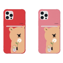 [TryCozy] 쿼카 플라워 소프트 에어쿠션 카드젤리케이스