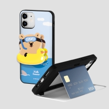 [TryCozy] 쿼카 여름 휴가 카드도어범퍼케이스+에폭시 스마트톡