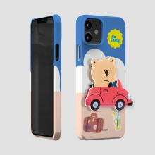 [TryCozy] 쿼카 여름 휴가 3D곡면하드케이스+에폭시 스마트톡