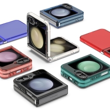 모란카노 레인보우 컬러 케이스(갤럭시Z플립5)