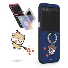 [Silver Bell]실버벨 뽀시래기 시즌7 갤럭시Z플립시리즈 고리형 카드도어범퍼케이스