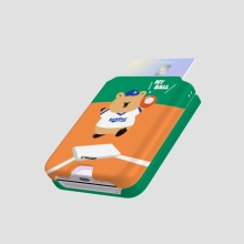 [TryCozy] 쿼카 운동회 갤럭시Z플립시리즈 카드 3D곡면하드케이스